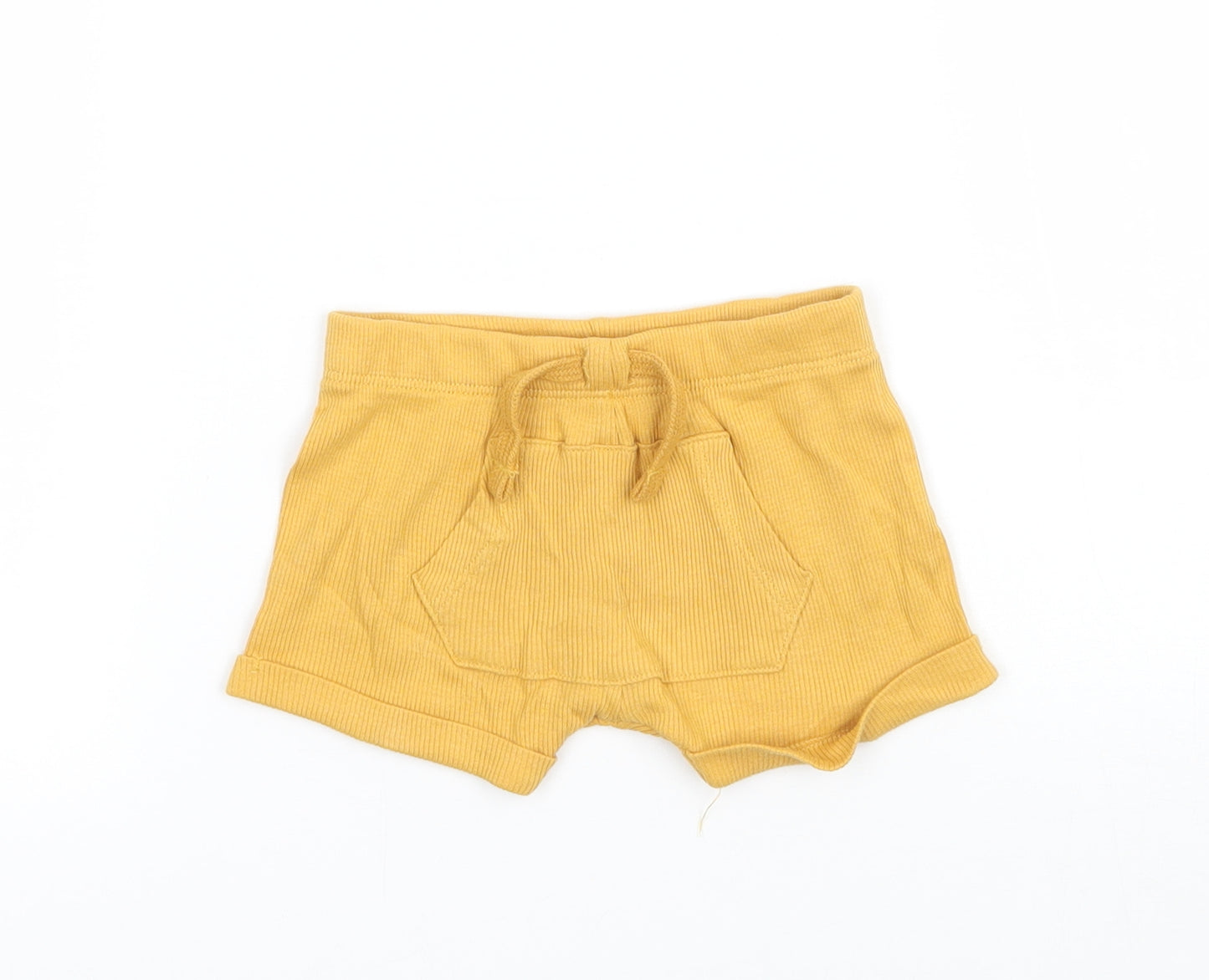 TU Girls Yellow   Cropped Trousers Size Newborn