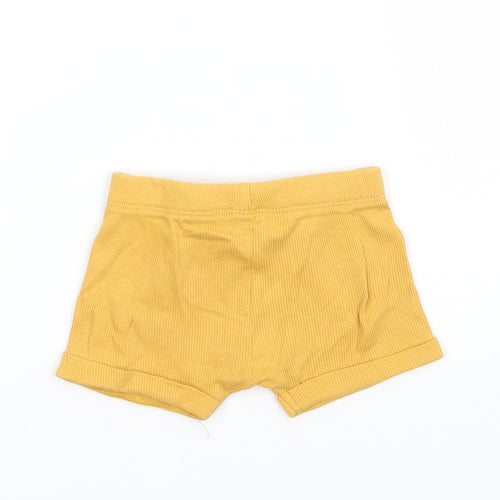 TU Girls Yellow   Cropped Trousers Size Newborn