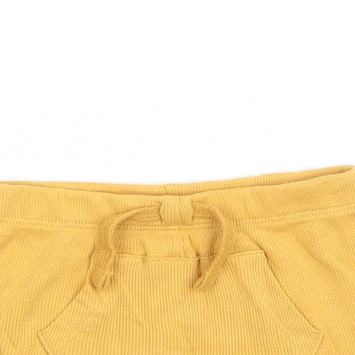 TU Girls Yellow   Cropped Trousers Size Newborn