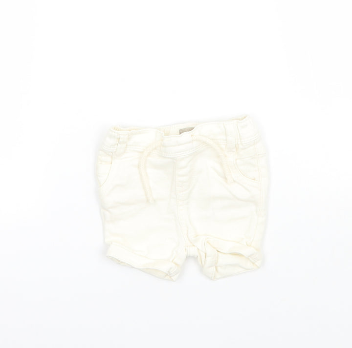 Primark Boys Ivory   Cropped Jeans Size 0-3 Months