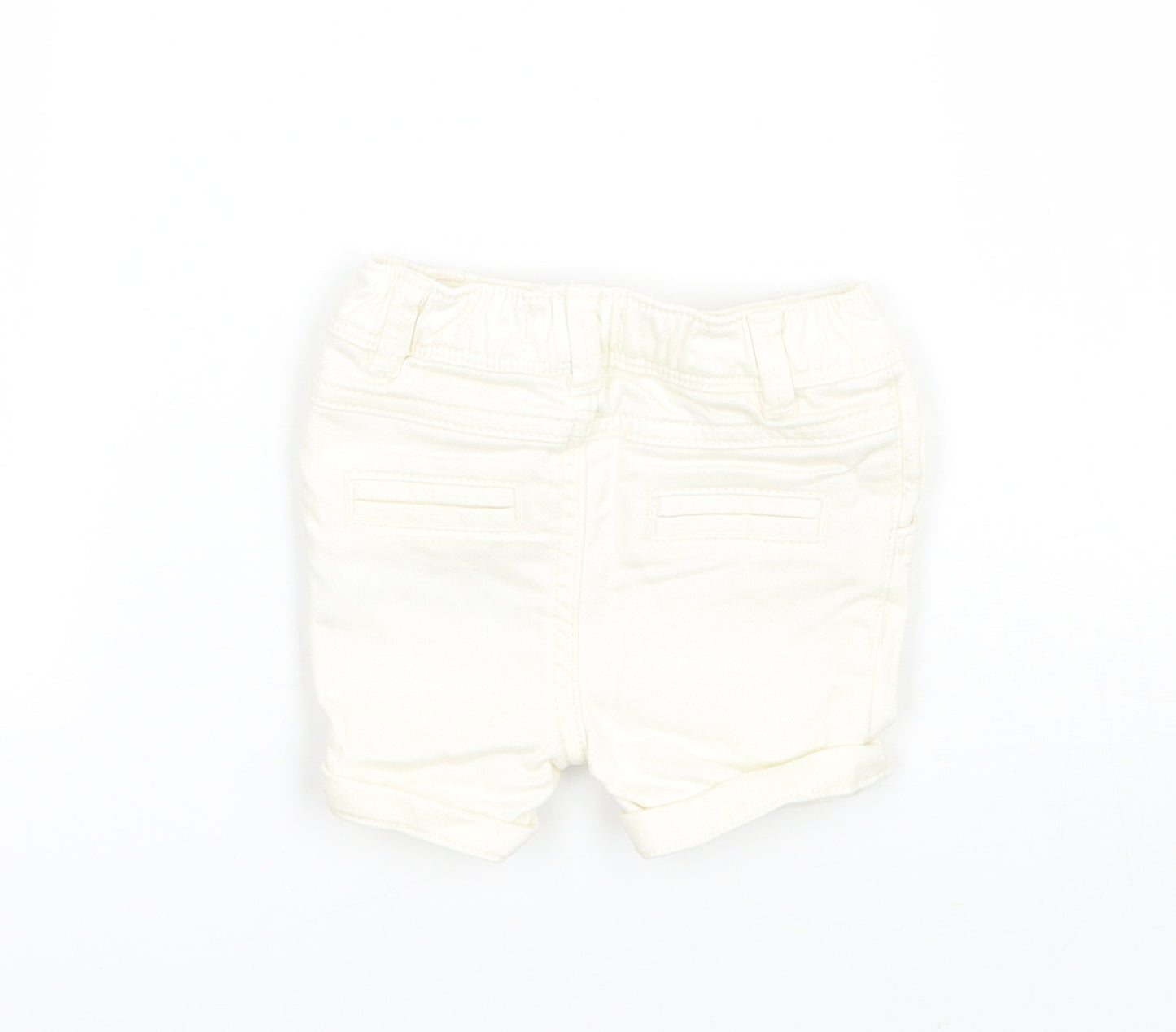 Primark Boys Ivory   Cropped Jeans Size 0-3 Months