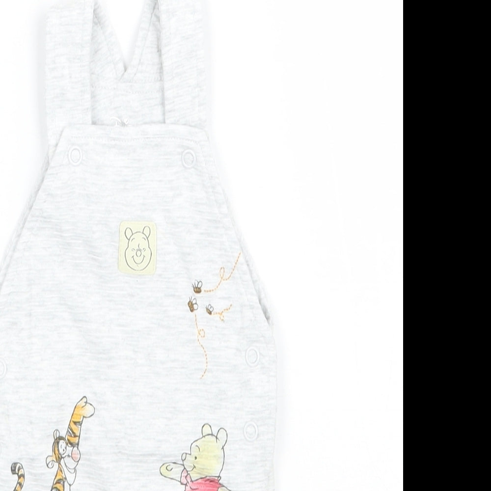 Primark Baby Grey   Dungaree One-Piece Size Newborn  - Disney