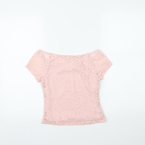 New Look Girls Pink   Pullover T-Shirt Size 12-13 Years