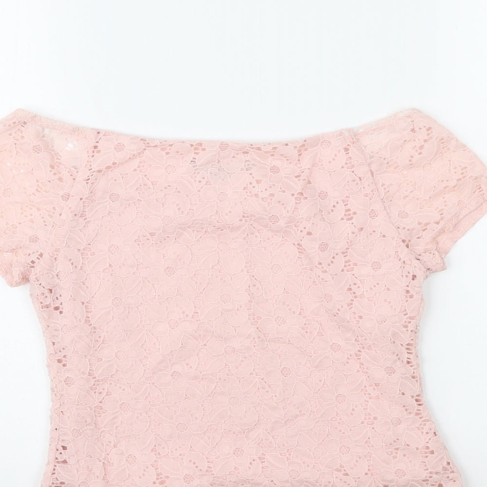 New Look Girls Pink   Pullover T-Shirt Size 12-13 Years