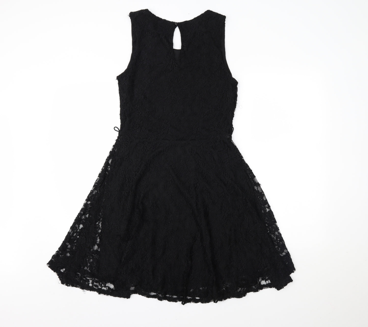 MELA LOVE LONDON Womens Black   Fit & Flare  Size 12