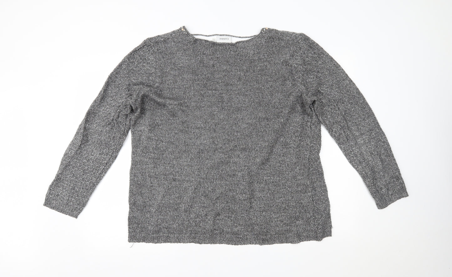CANDA Womens Grey   Pullover Jumper Size XL