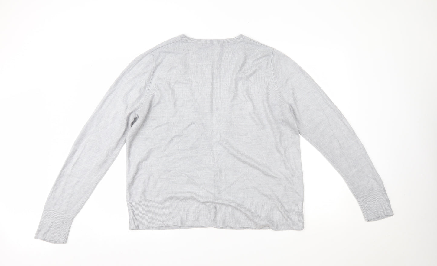 George Womens Grey   Cardigan Jumper Size 22