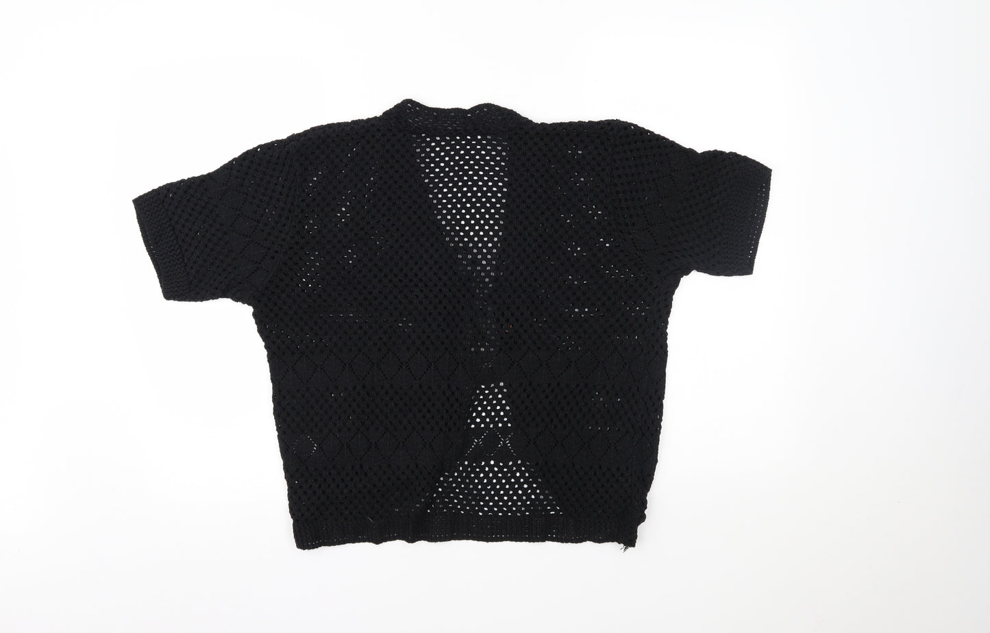 Remel London Womens Black   Cardigan Jumper Size 2XL