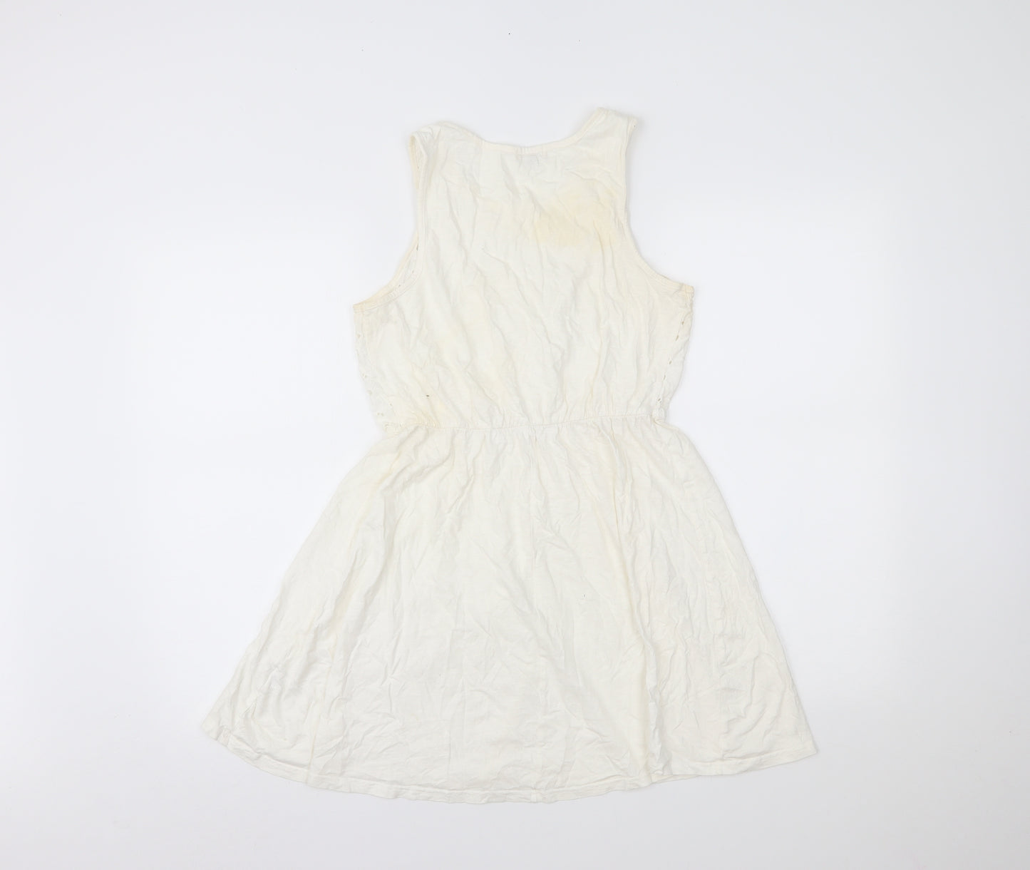 River Island Womens White   Fit & Flare  Size 10
