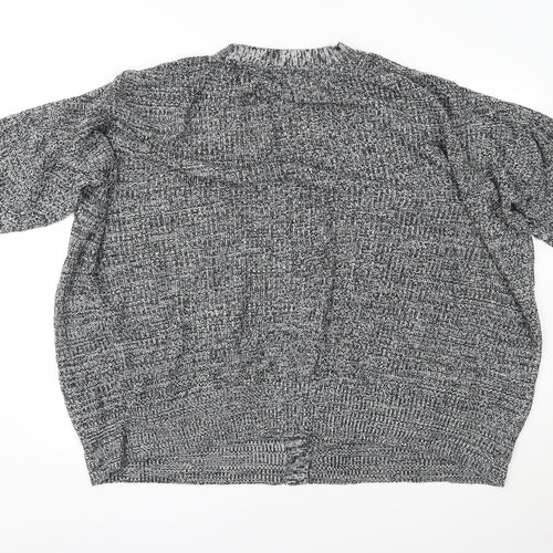 Simply Be Womens Grey   Cardigan Jumper Size L