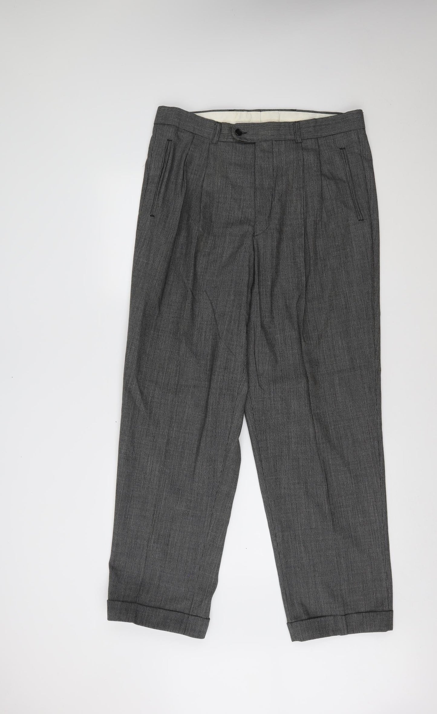 Principles Womens Grey   Trousers  Size 36 L30 in