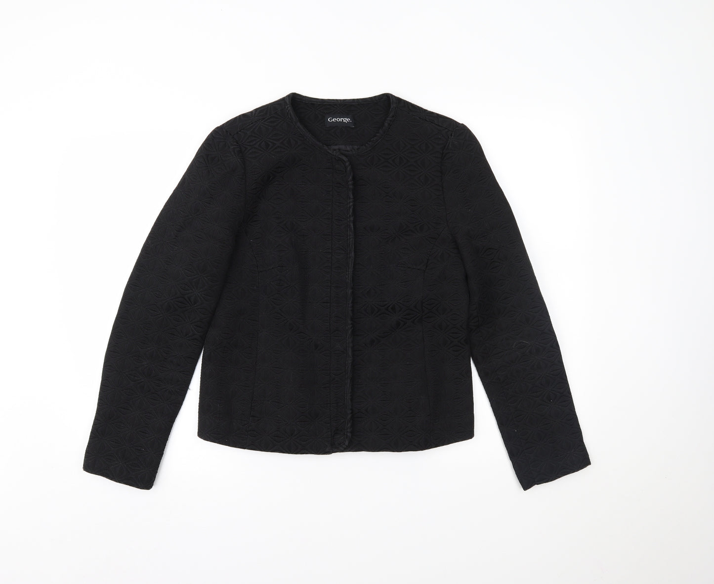 George Womens Black   Jacket Blazer Size 12