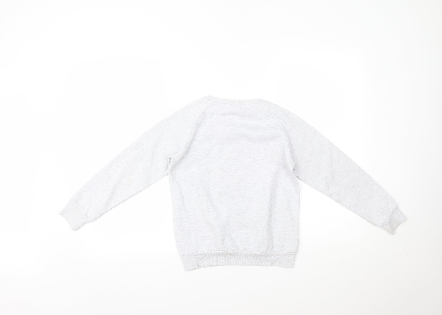 Primark Girls Grey   Pullover Jumper Size 9-10 Years  - Mickey Mouse