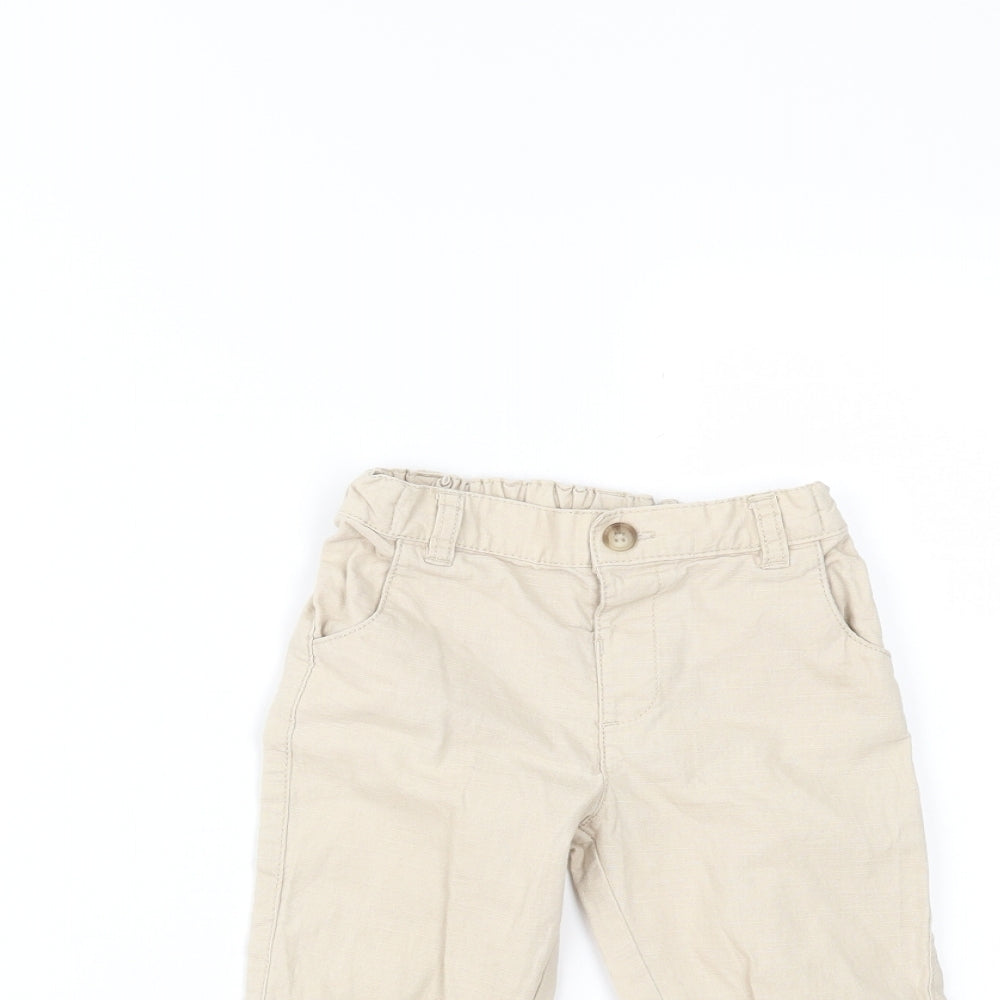 Matalan Boys Beige   Chino Trousers Size 2-3 Years