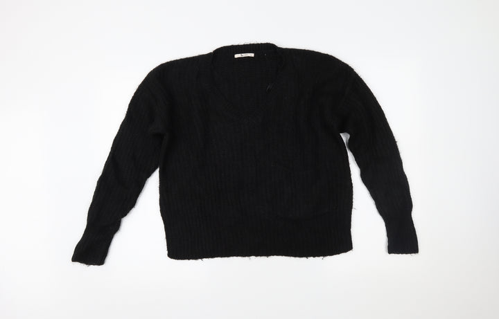 TU Womens Black Pullover Jumper Size 12