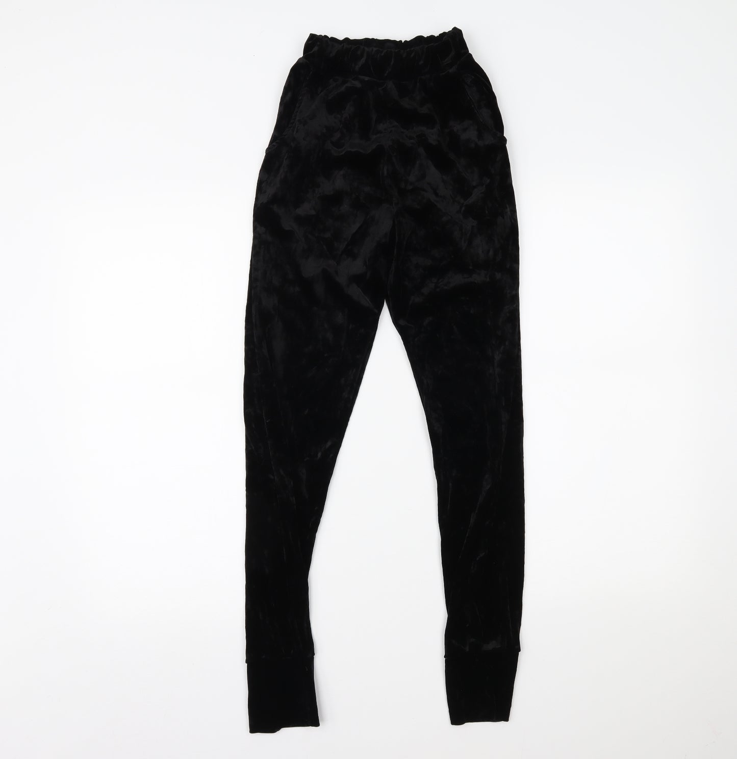 Prague Womens Black    Leggings Size M L25 in