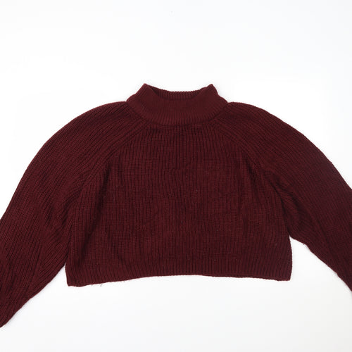 Primark Womens Red   Henley Jumper Size XL