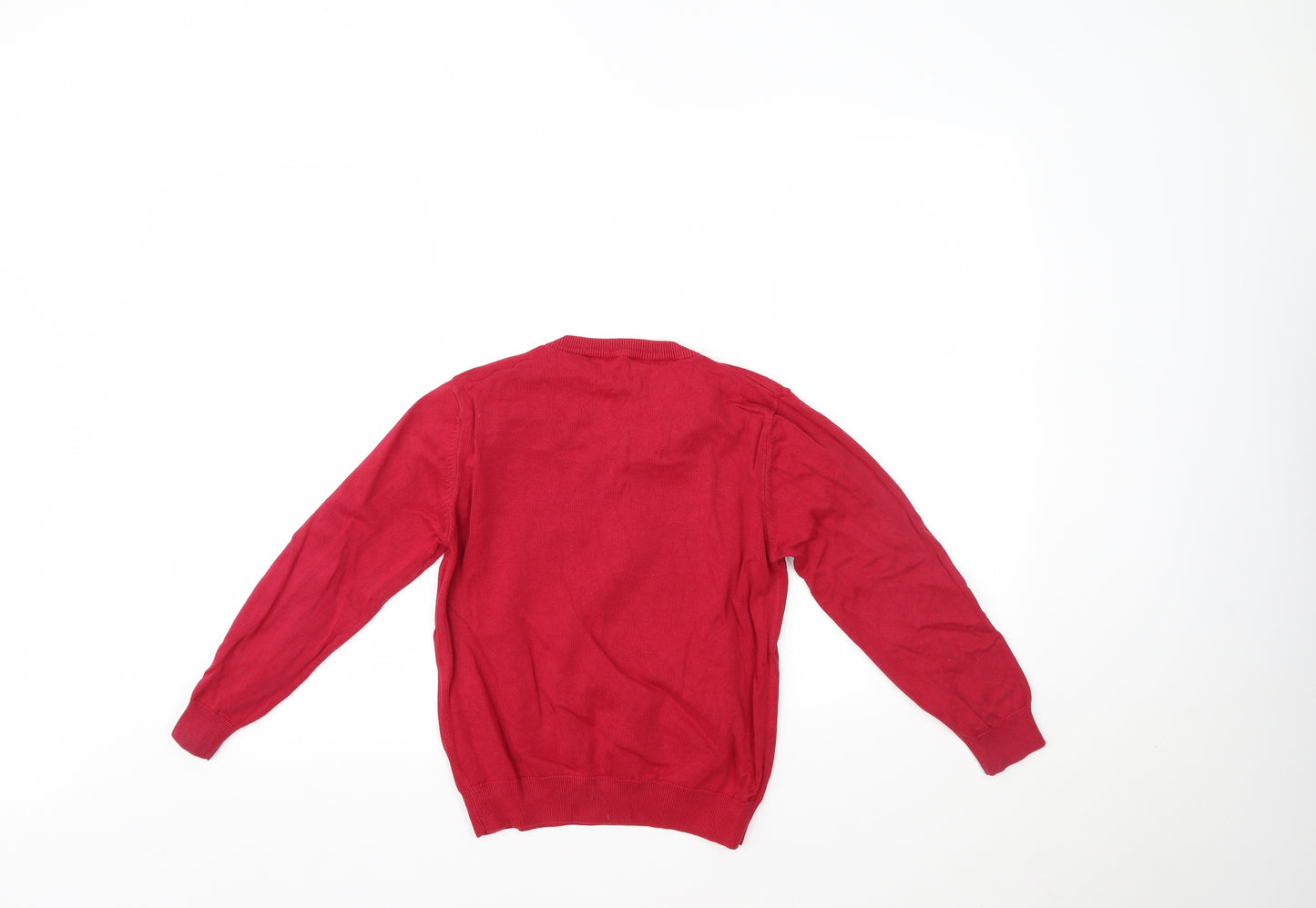 George Girls Red   Pullover Jumper Size 8-9 Years