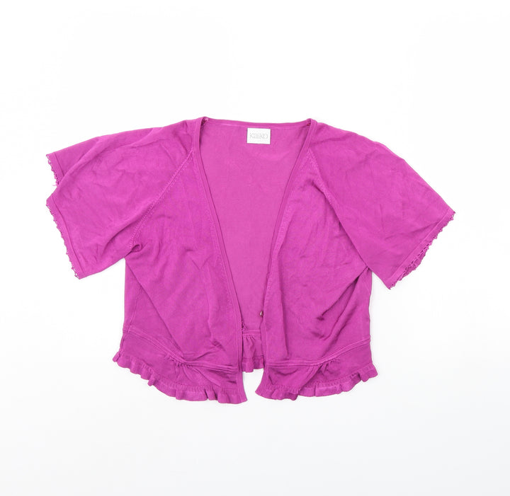 Kaliko Womens Purple Jacket Size 14