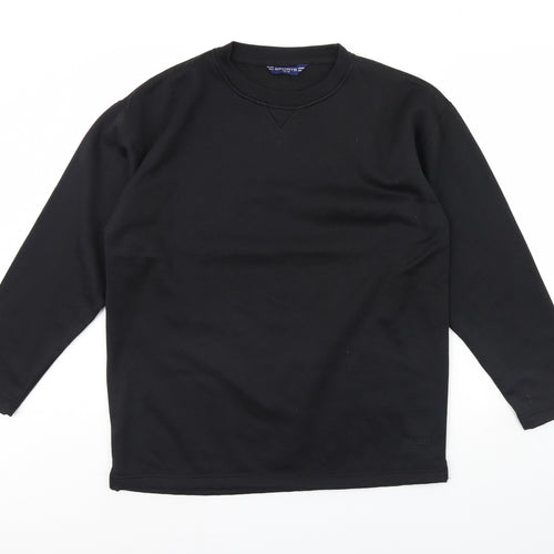 sports Womens Black   Pullover Jumper Size 14