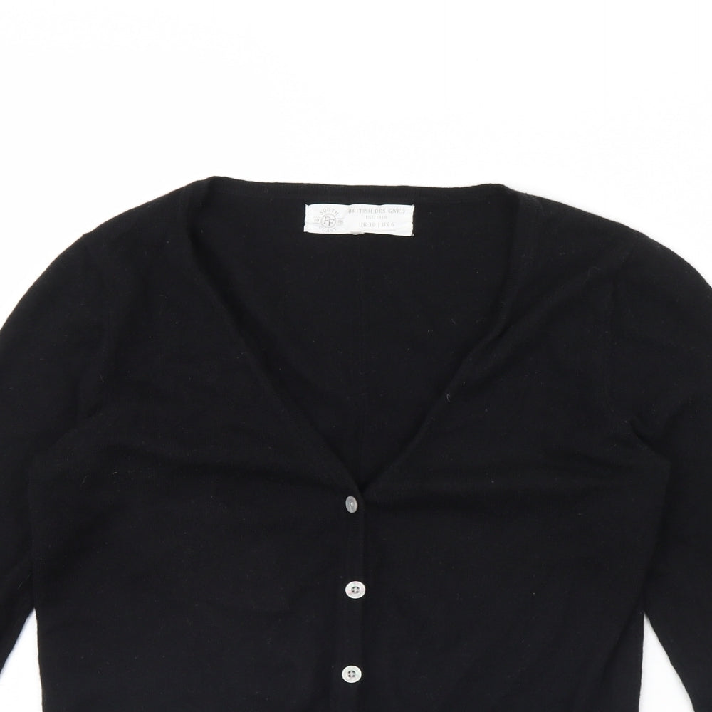 South Coast Womens Black   Cardigan Jumper Size 10