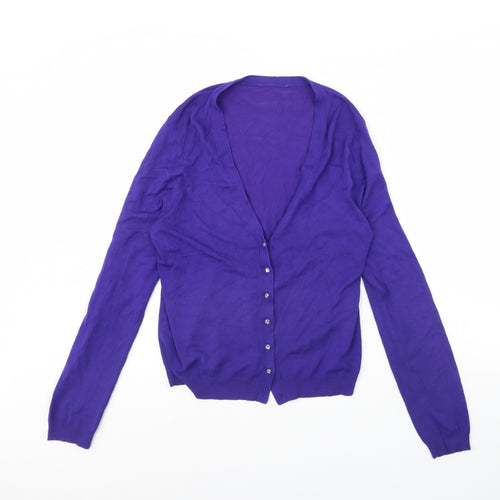 Preworn Womens Blue   Cape Jumper Size 14
