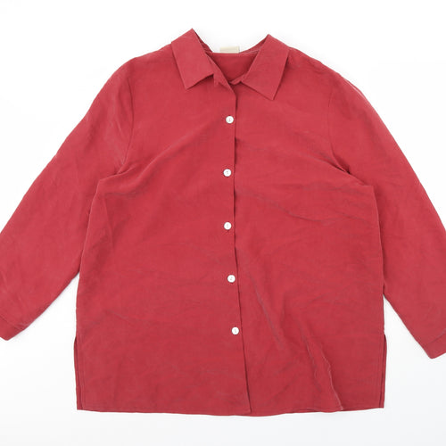 Yessica Womens Red   Jacket  Size 18