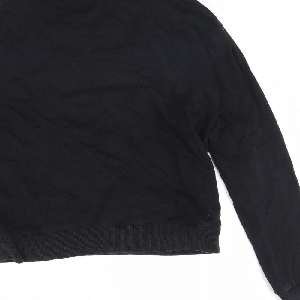Divided Womens Black   Pullover Jumper Size XS