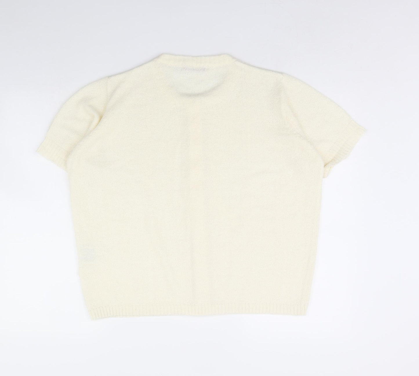 EWM Womens Ivory   Cardigan Jumper Size 18