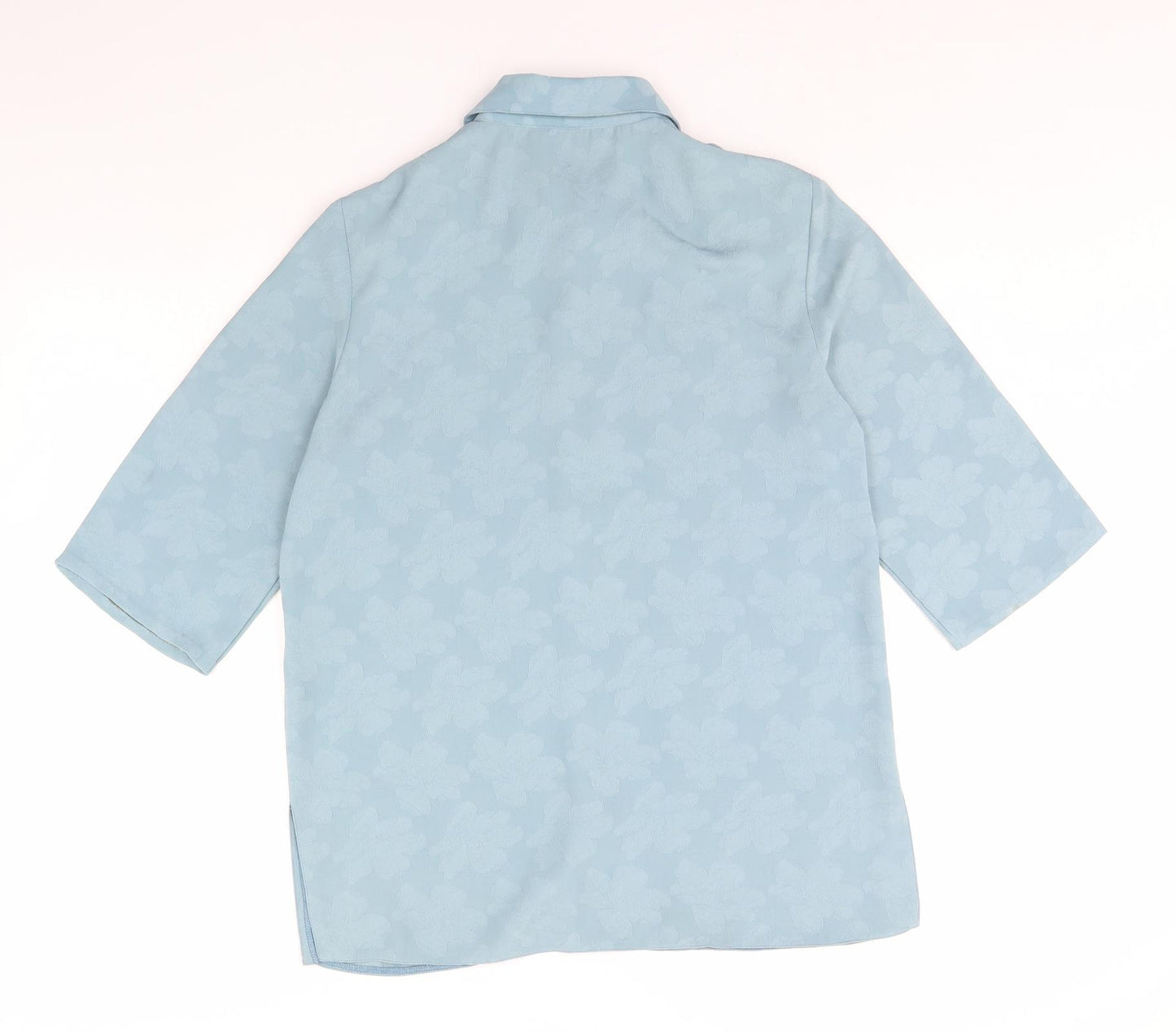 Bonmarché Womens Blue   Basic Button-Up Size 12