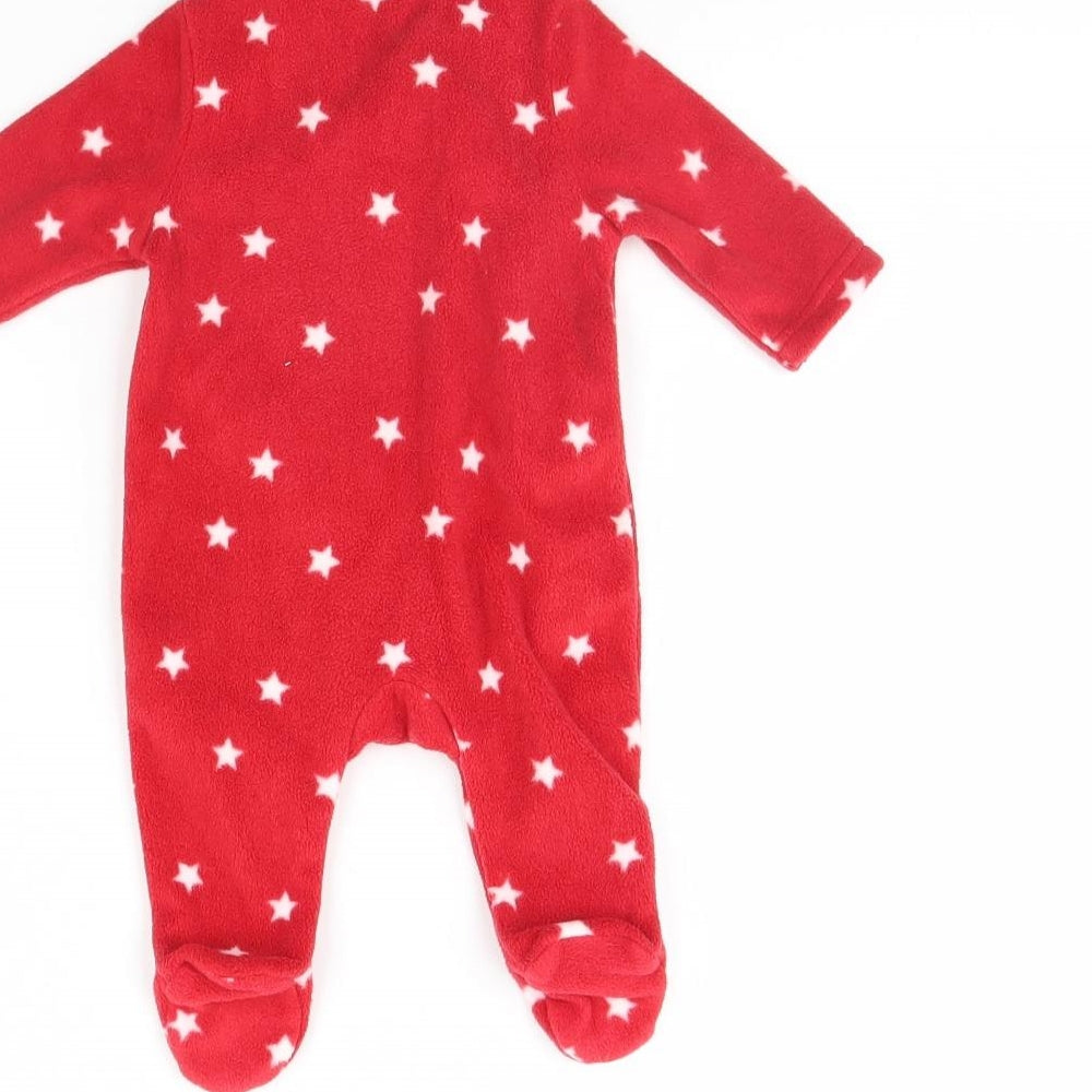 George Baby Red Polka Dot  Babygrow One-Piece Size 0-3 Months  - Me To You