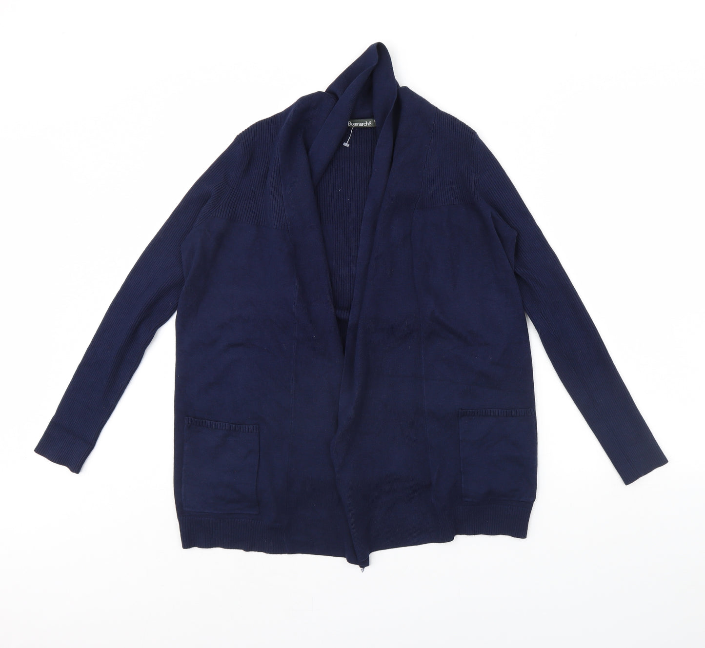 Bonmarché Womens Blue   Cardigan Jumper Size S