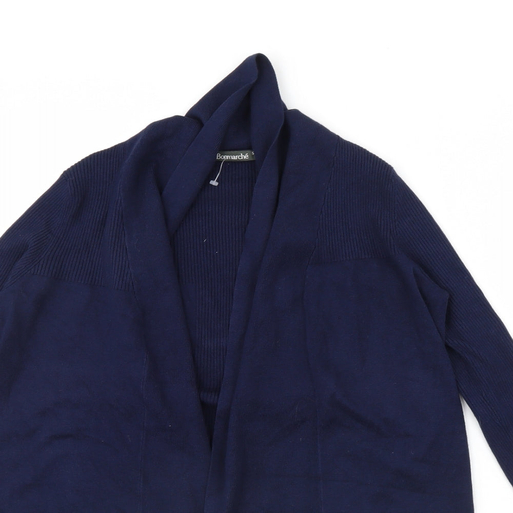 Bonmarché Womens Blue   Cardigan Jumper Size S