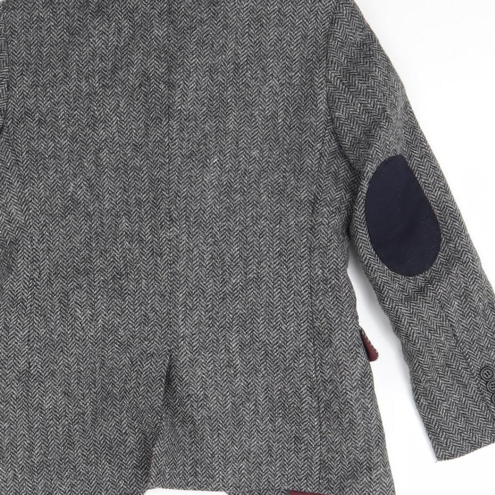 Hackett London Boys Grey   Jacket Blazer Size 9 Years