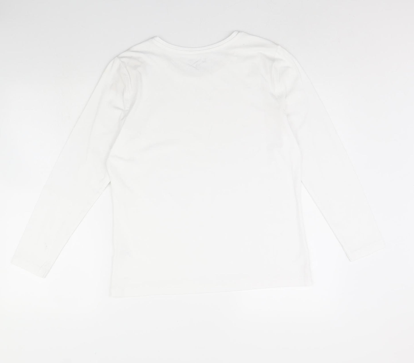 TU Womens White   Basic T-Shirt Size 18
