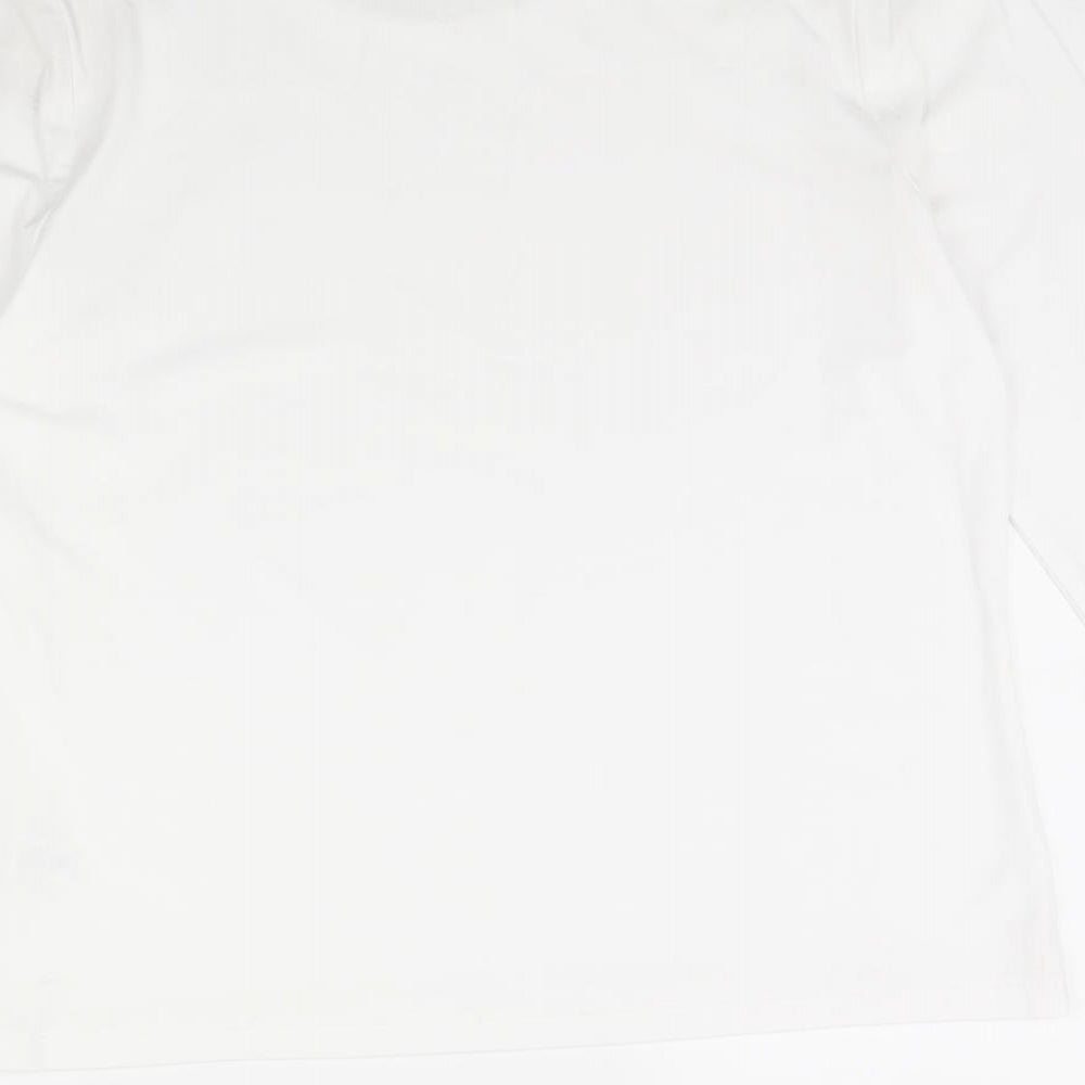 TU Womens White   Basic T-Shirt Size 18