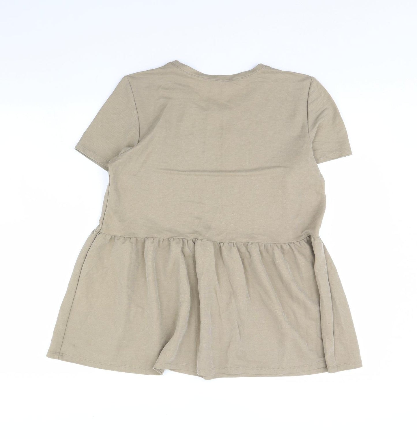 Zara Womens Beige   Basic Blouse Size L
