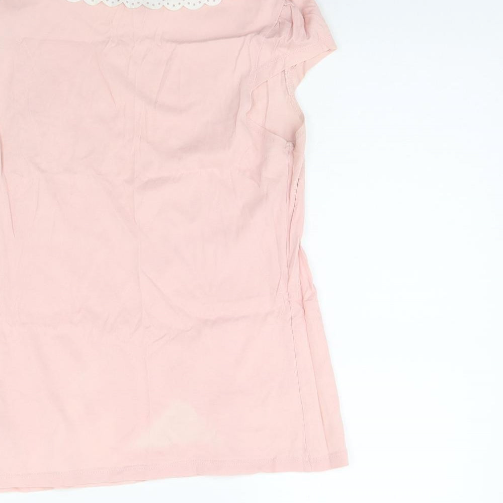 Dorothy Perkins Womens Pink   Basic Tank Size 8