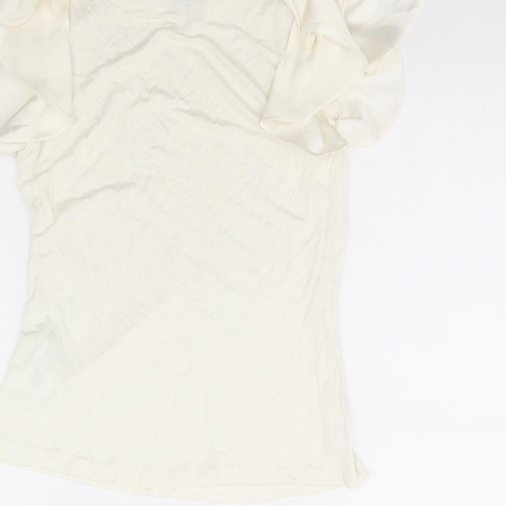H&M Womens Ivory   Cropped Tank Size XS