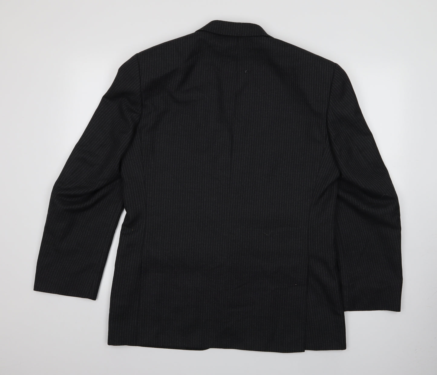 Canada Mens Grey Striped  Jacket Suit Jacket   - Pinstripe Jacket