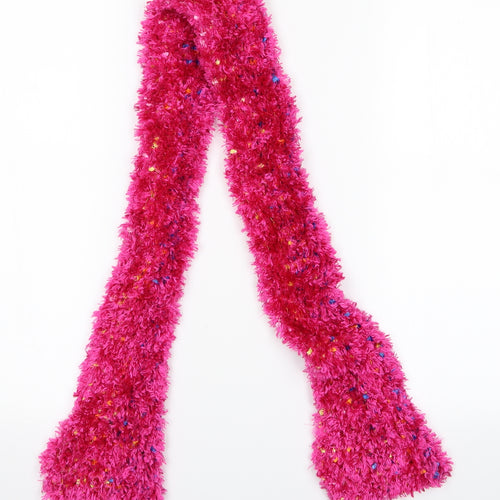 Girls Multicoloured   Scarf Scarves & Wraps Size Regular  - Pink Fluffy Scarf,