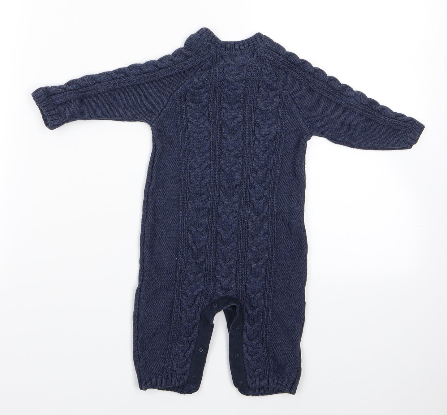 NEXT Baby Blue Geometric  Romper One-Piece Size 3-6 Months  - Rompersuit