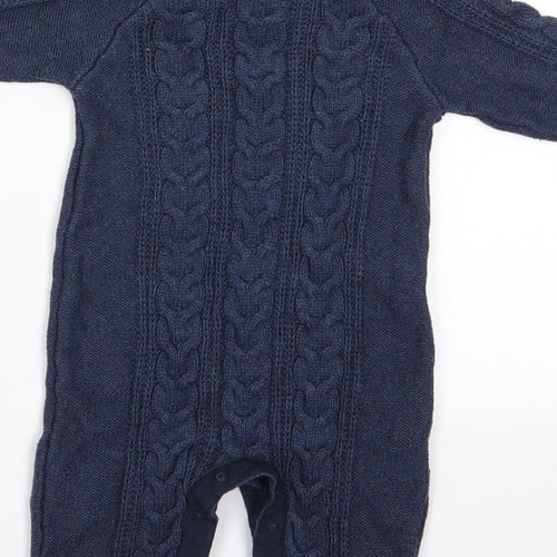 NEXT Baby Blue Geometric  Romper One-Piece Size 3-6 Months  - Rompersuit
