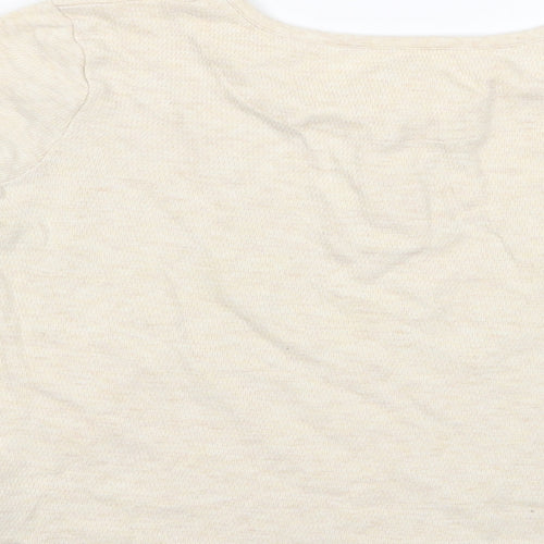 Marks and Spencer Girls Ivory Geometric   Pyjama Top Size 11-12 Years  - Pyjama Top