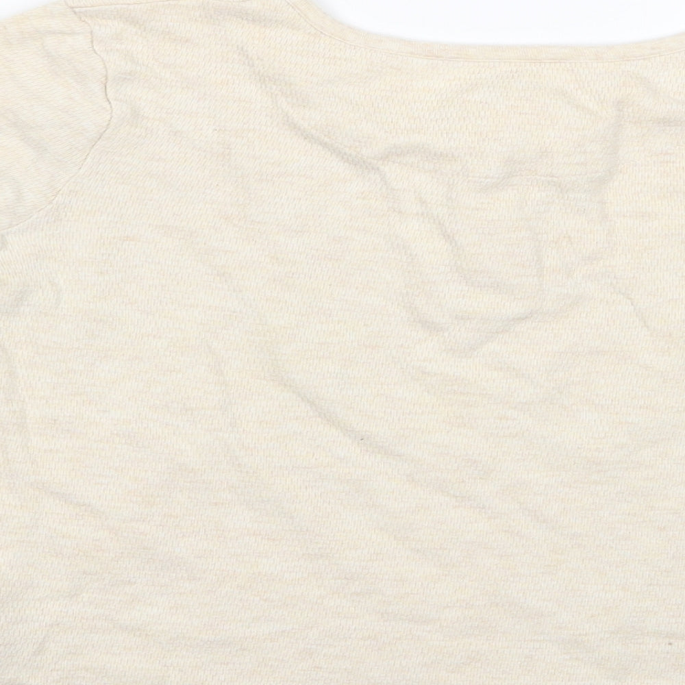 Marks and Spencer Girls Ivory Geometric   Pyjama Top Size 11-12 Years  - Pyjama Top