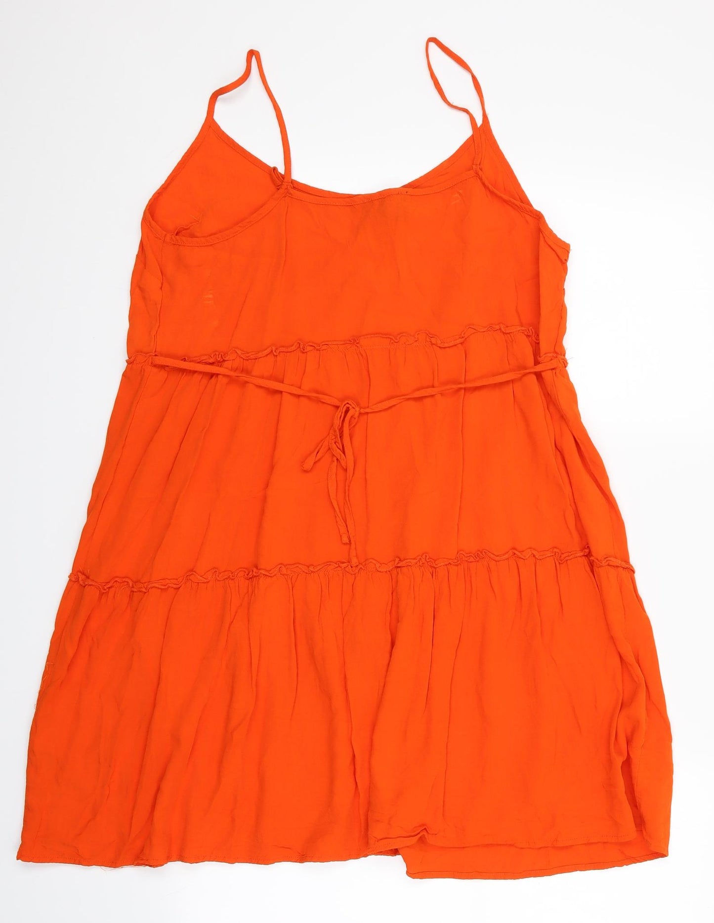 New Look Womens Orange   A-Line  Size 14  - Spaghetti Straps