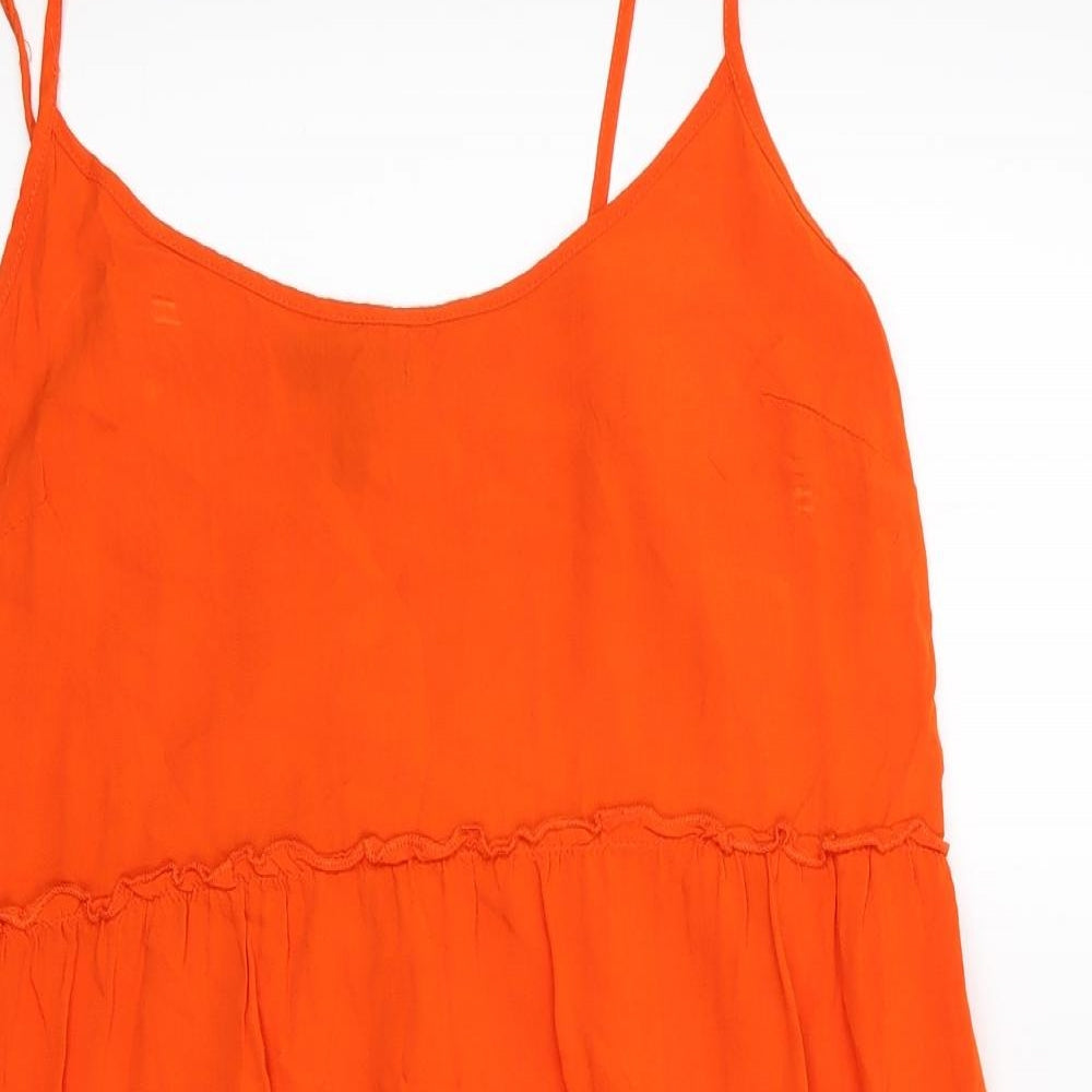 New Look Womens Orange   A-Line  Size 14  - Spaghetti Straps