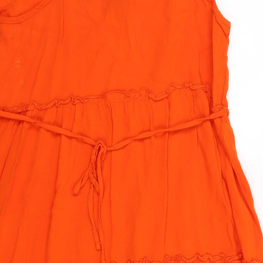 New Look Womens Orange   A-Line  Size 14  - Spaghetti Straps