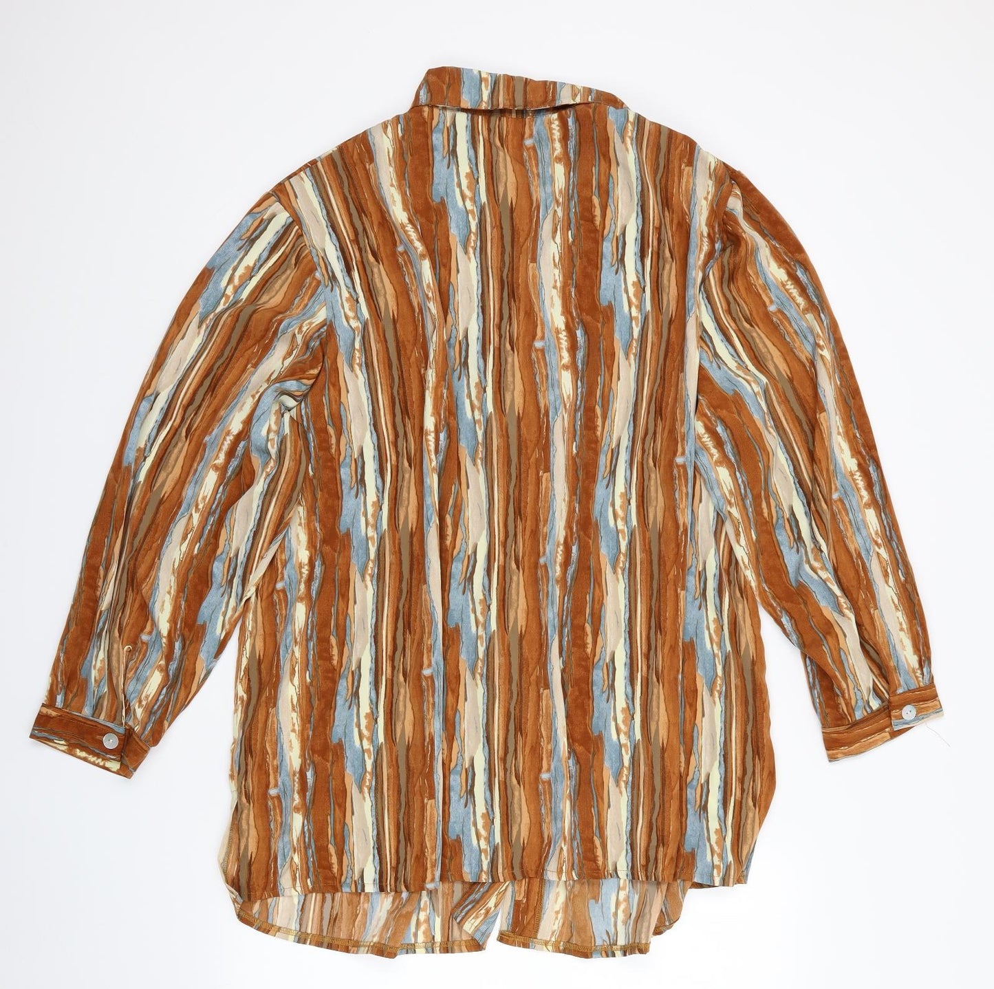 Sedagyl Womens Multicoloured   Basic Blouse   - Multicoloured blouse Blue, Brown, Ivory