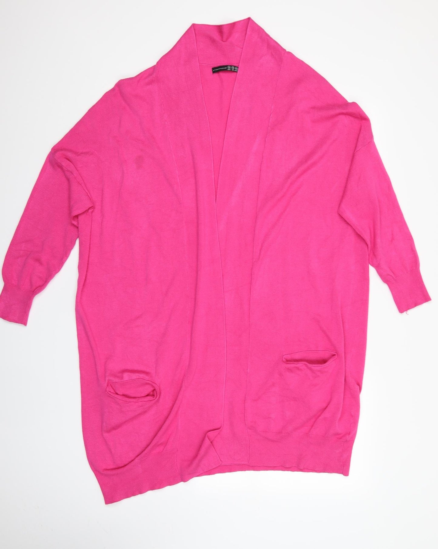Atmosphere Womens Pink   Cardigan Jumper Size 16  - Longline Cardigan